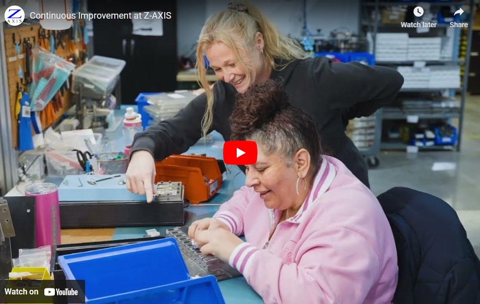 Continuous Improvement at Z-AXIS