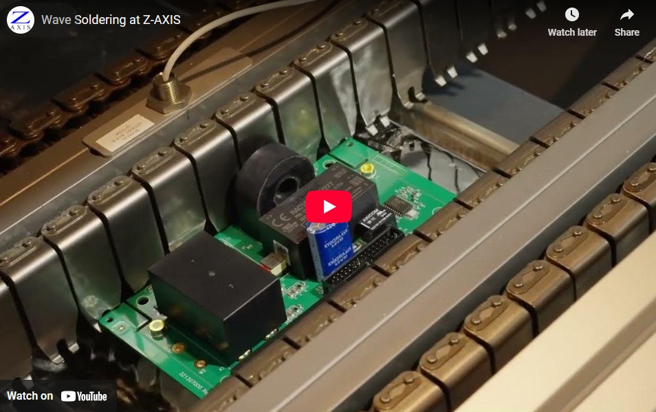 Wave Soldering at Z-AXIS
