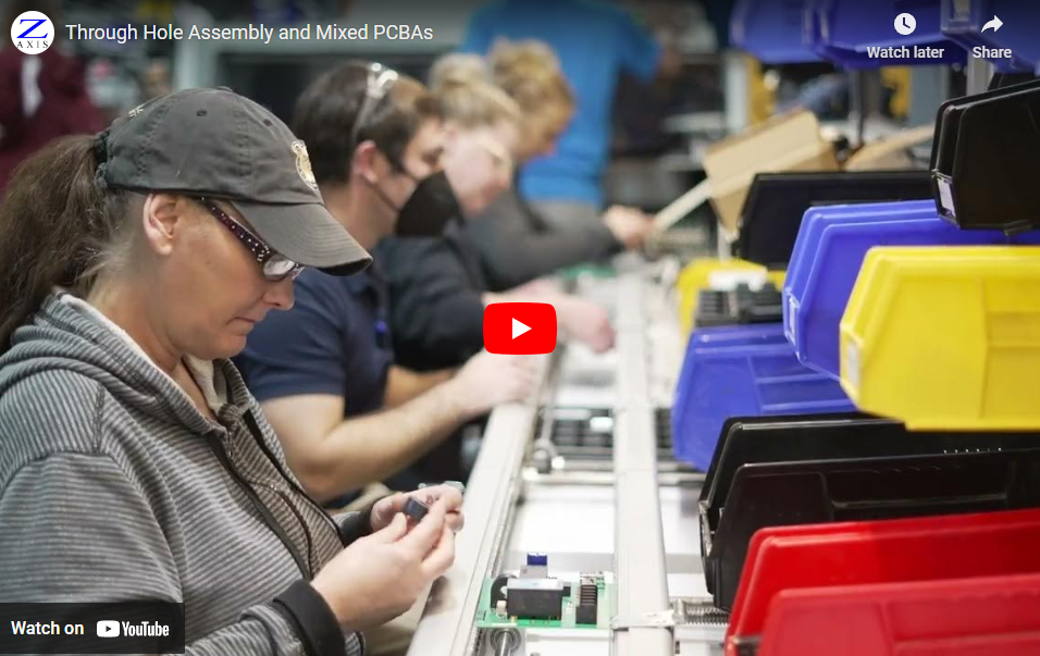 Through-Hole Assembly and Mixed PCBAs