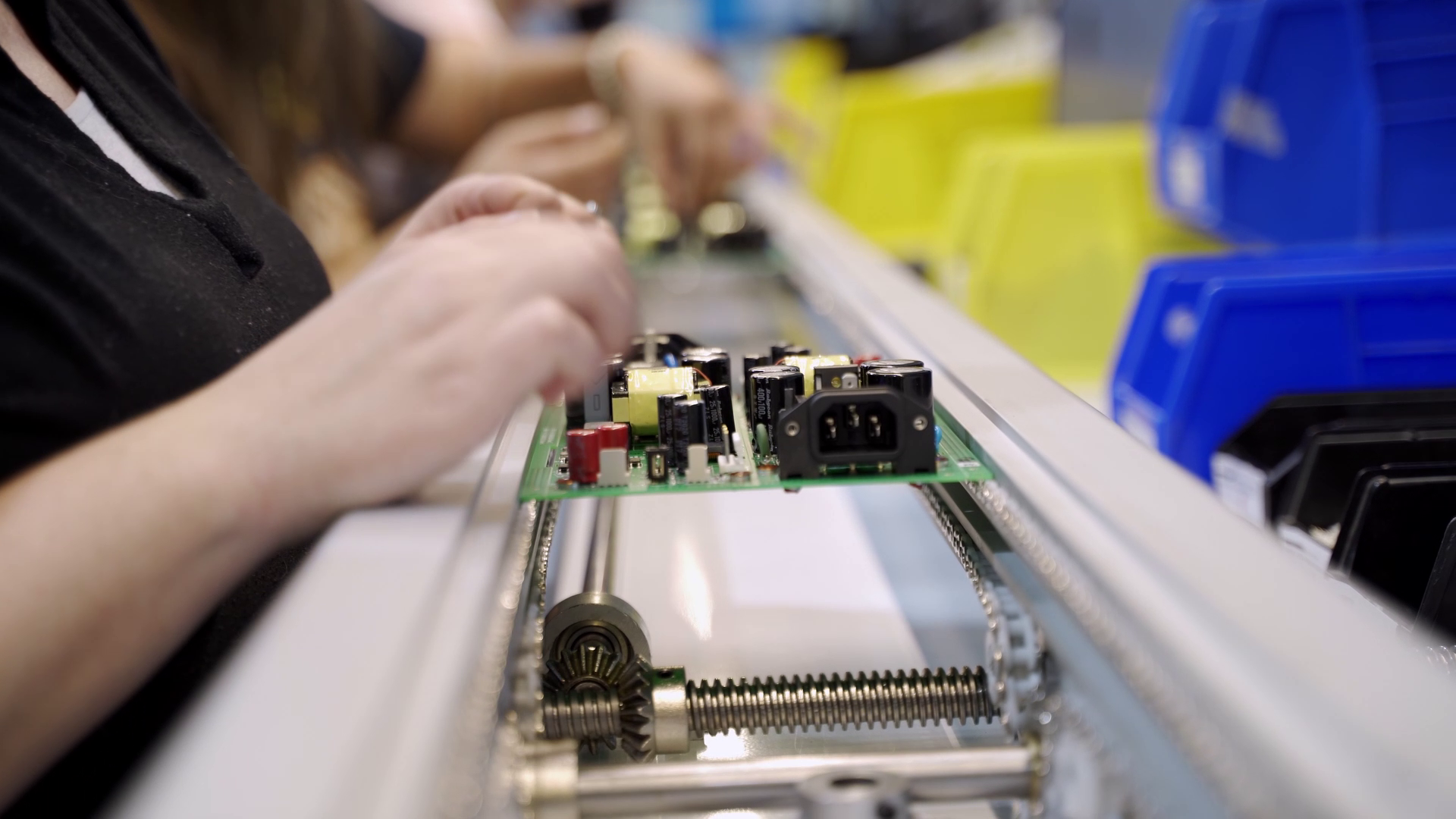 Electronic Circuit Board Assembly for Mixed Technology PCBA